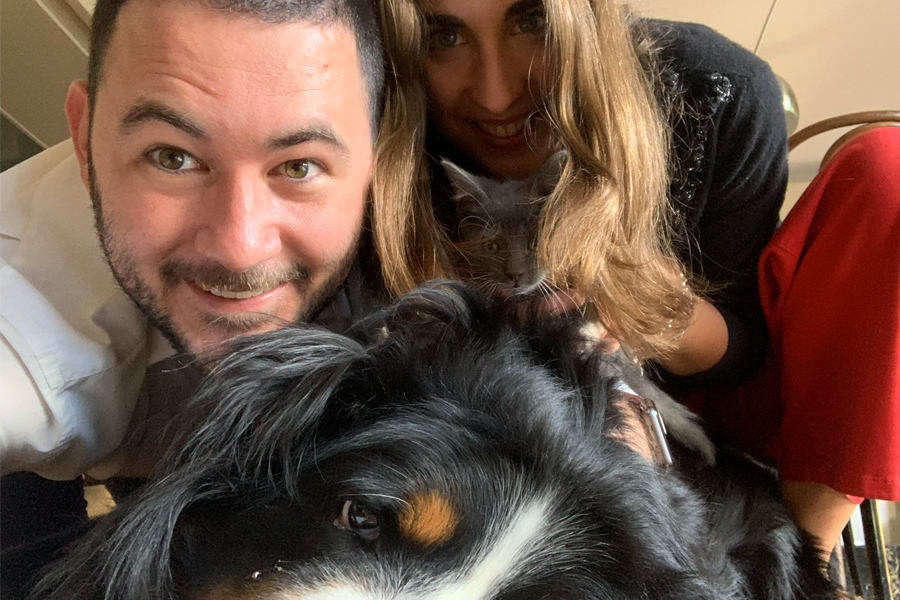 Iván y Laura de aventura